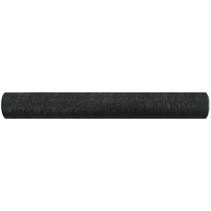 Insynsskyddsnät svart 2x10 m HDPE 75 g/m² vidaXL 2 x 10 m (75 g) – bild 2