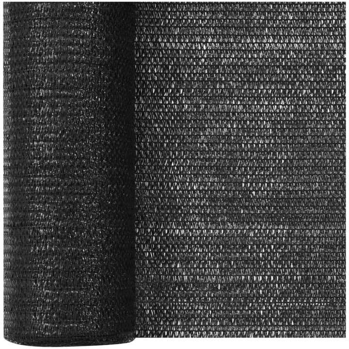 Insynsskyddsnät svart 2x10 m HDPE 75 g/m² vidaXL 2 x 10 m (75 g) – bild 3