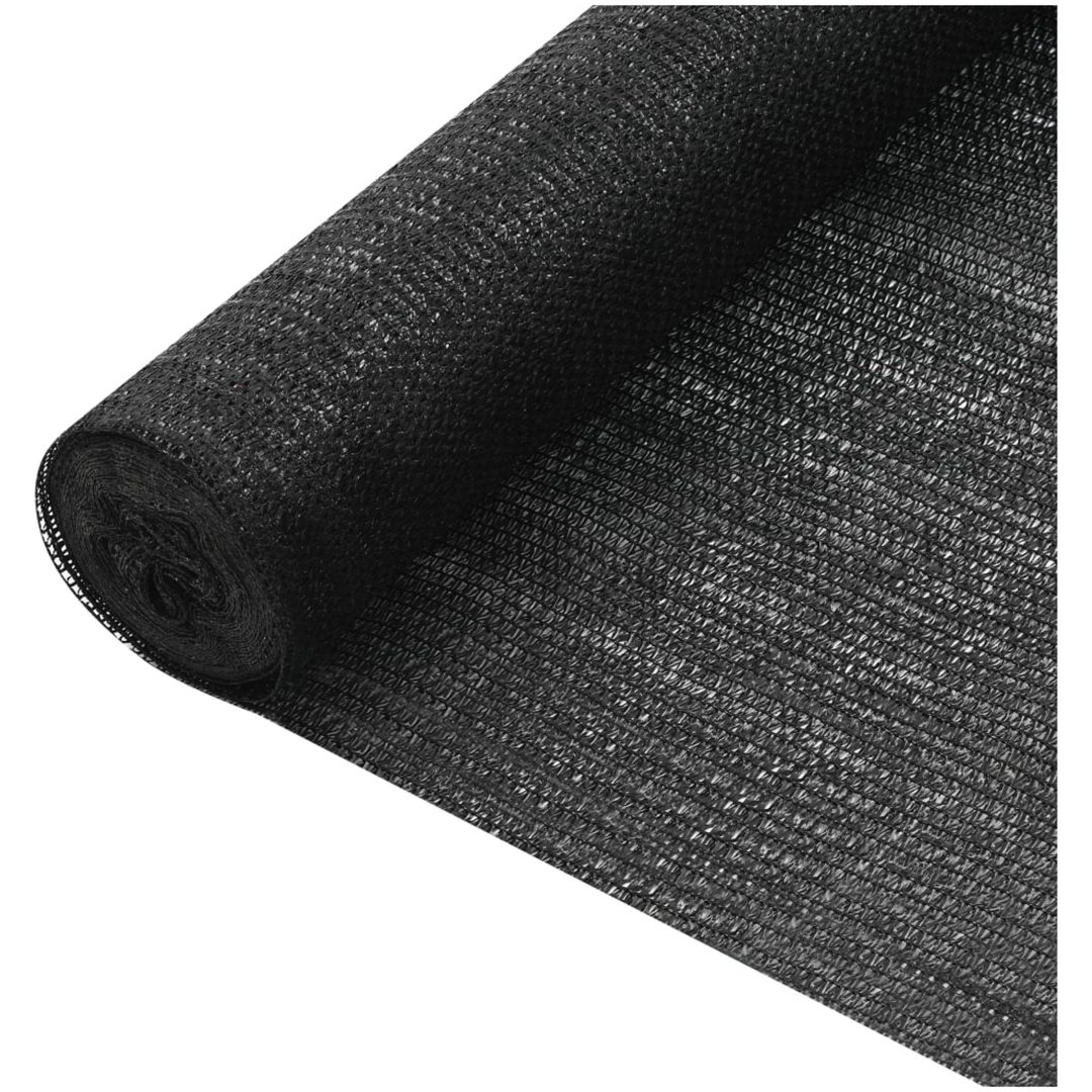 Insynsskyddsnät svart 2x10 m HDPE 75 g/m² vidaXL 2 x 10 m (75 g)