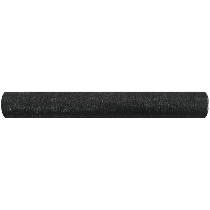 Insynsskyddsnät svart 2x25 m HDPE 75 g/m² vidaXL 2 x 25 m (75 g) – bild 2