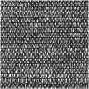 Insynsskyddsnät svart 2x25 m HDPE 75 g/m² vidaXL 2 x 25 m (75 g) – miniatyr 4