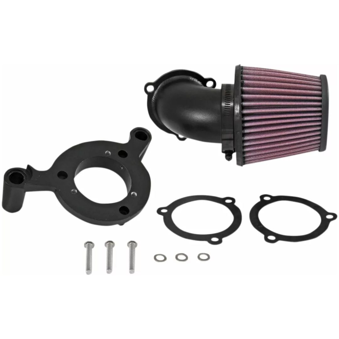 Intag Kit Aircharger Svart Aluminium K & N – bild 2