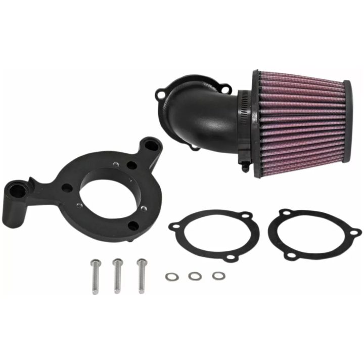Intag Kit Aircharger Svart Aluminium K & N – bild 2