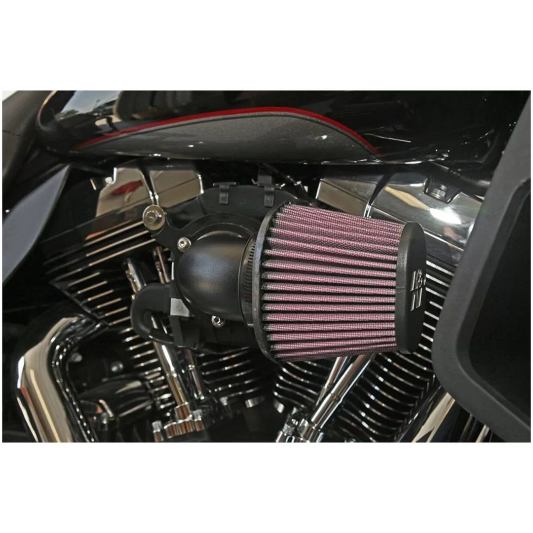 Intag Kit Aircharger Svart Aluminium K & N – bild 4