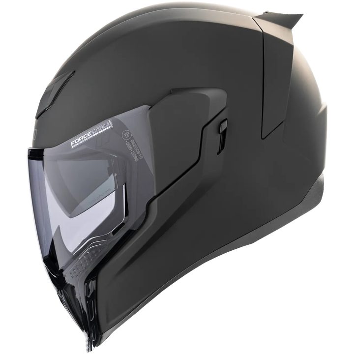 Integralhjälm Airflite™ Svart Matt Rubatone ICON XS – bild 3