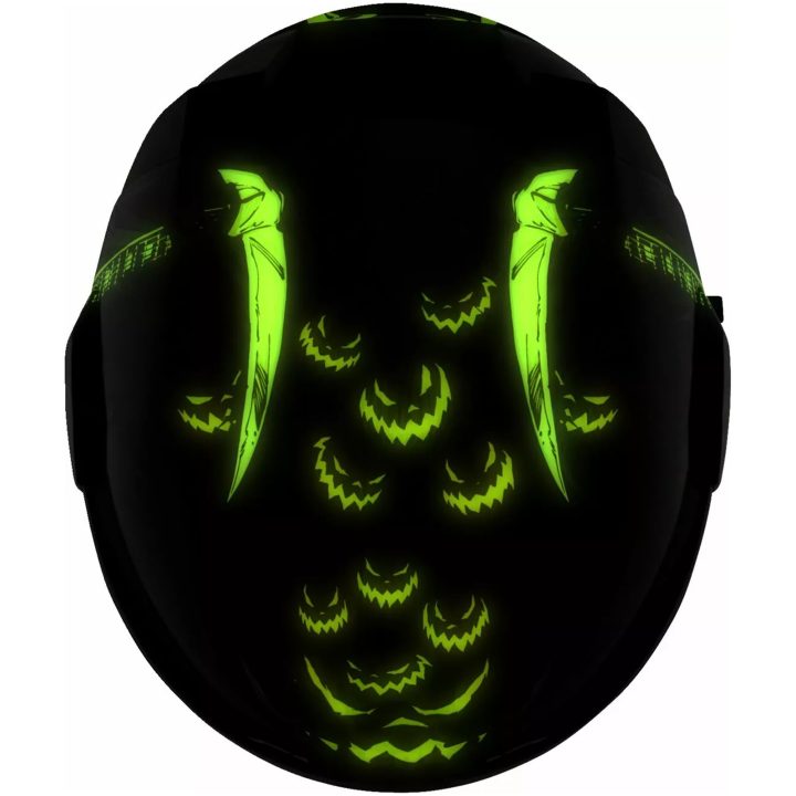 Integralhjälm Airflite™ Trick Or Street 4 Svart/blå/orange/röd/vit ICON Small – bild 12