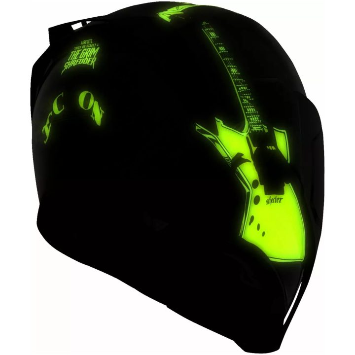 Integralhjälm Airflite™ Trick Or Street 4 Svart/blå/orange/röd/vit ICON Small – bild 10