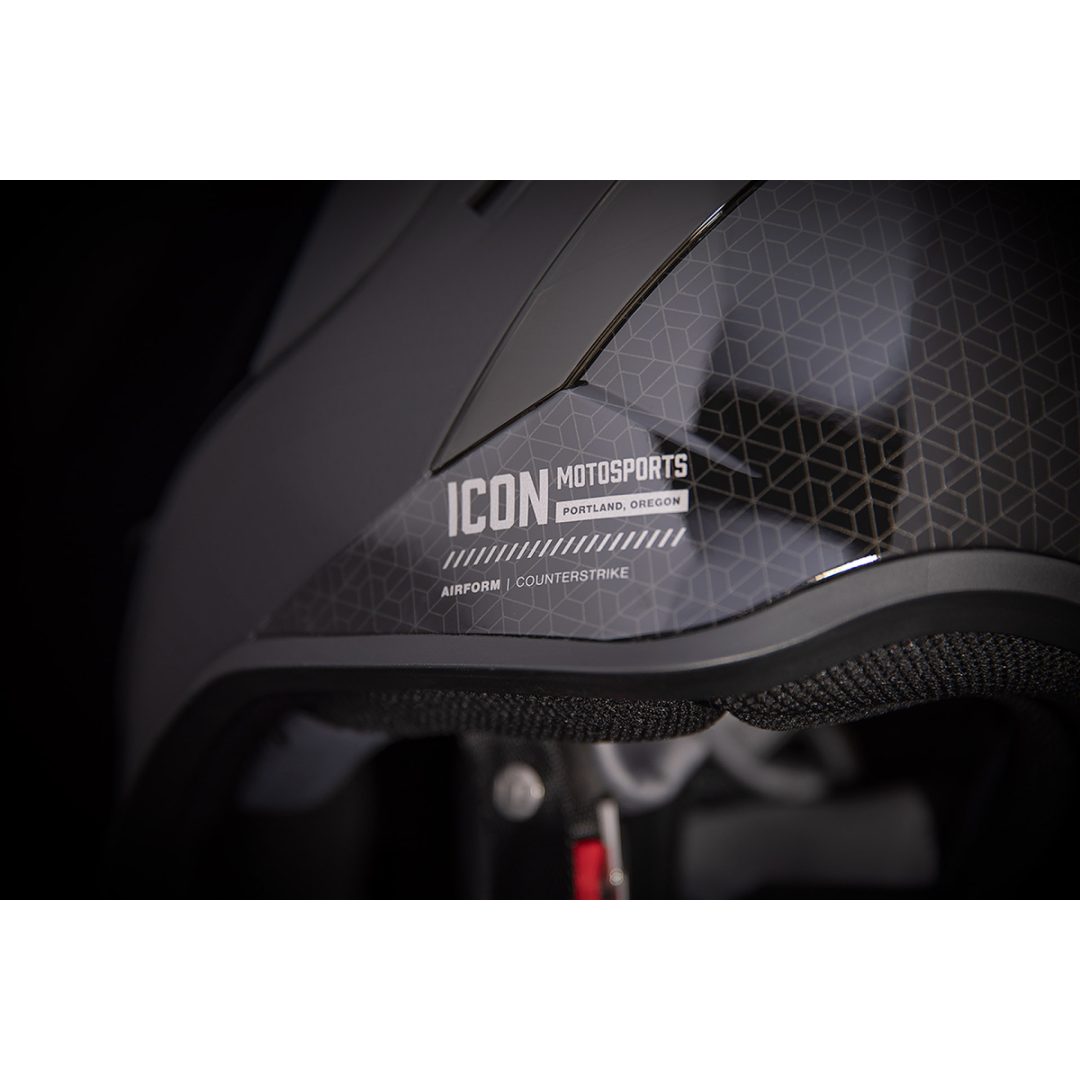 Integralhjälm Airform Counterstrike MIPS Svart ICON Small – bild 18