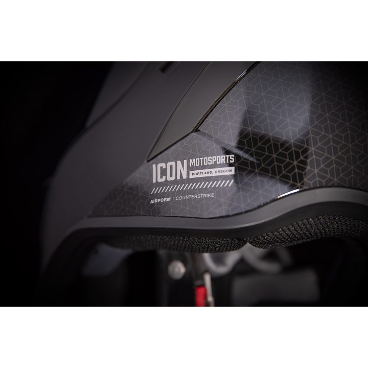 Integralhjälm Airform Counterstrike MIPS Svart ICON Small – bild 18