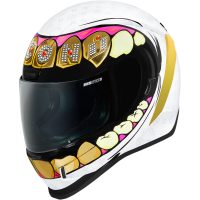 Integralhjälm Airform Grillz Guld/Vit ICON