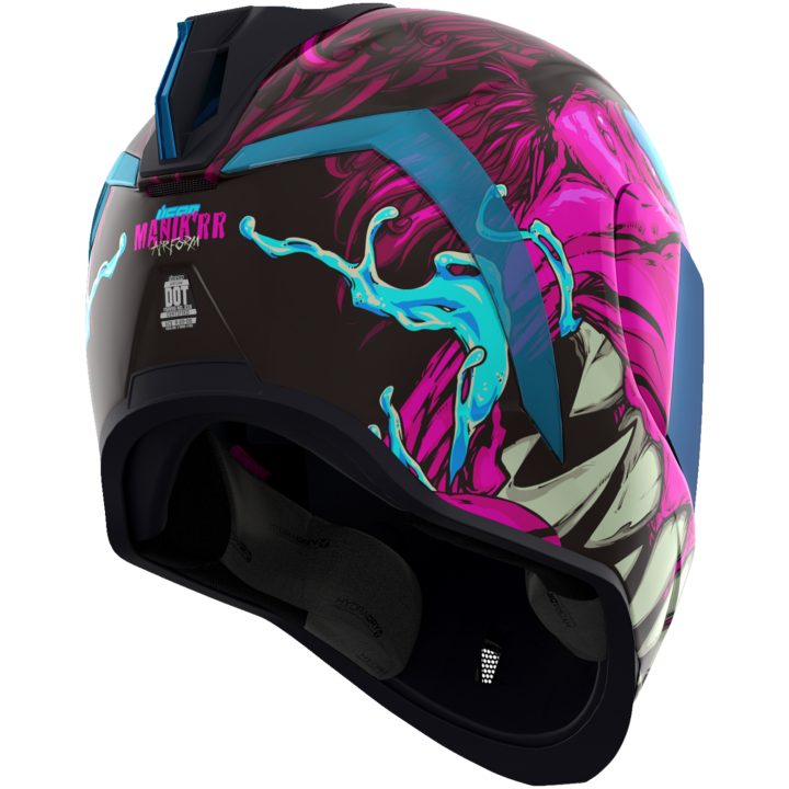 Integralhjälm Airform Mips Manik'r Rosa ICON XXL – bild 11