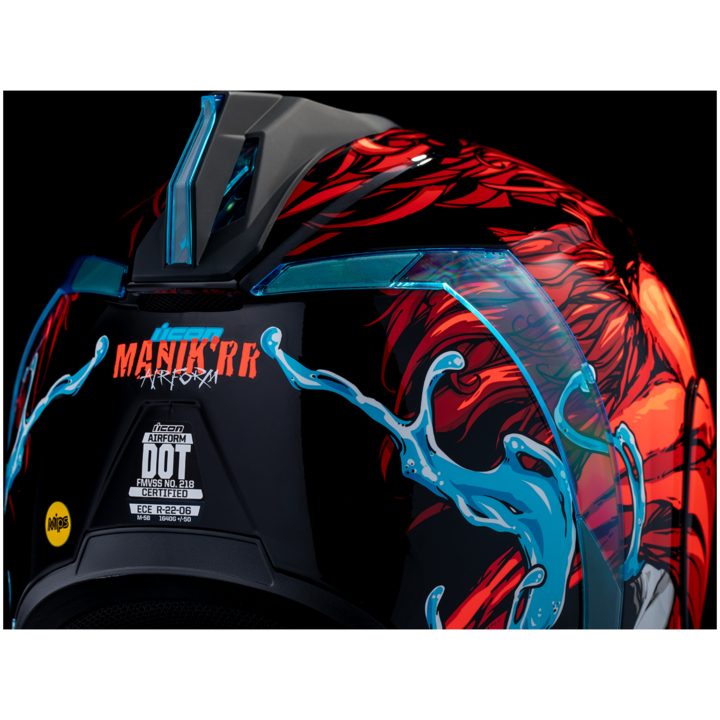 Integralhjälm Airform Mips Manik'rr Röd ICON Röd – bild 4
