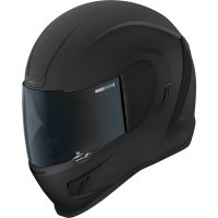 Integralhjälm Airform Rubbatone Svart ICON