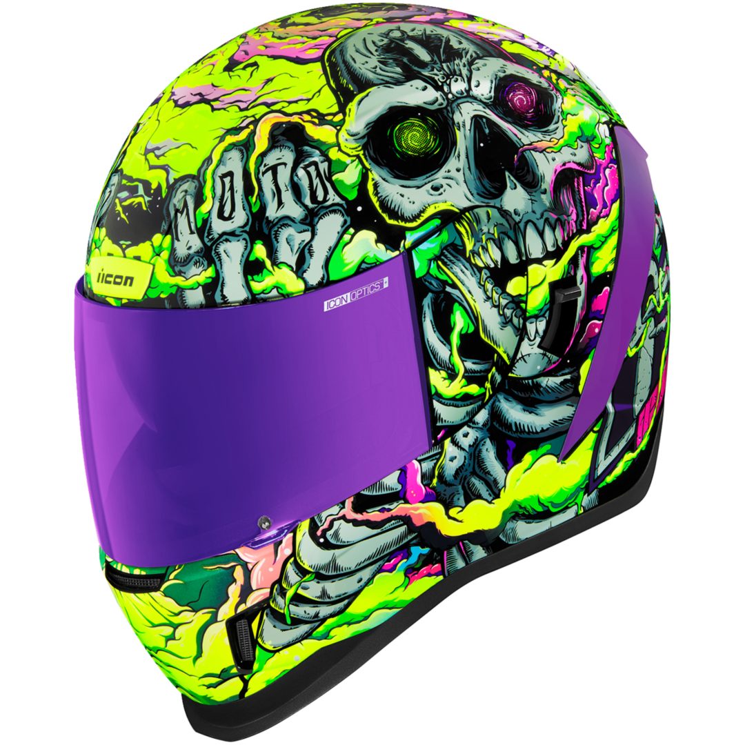 Integralhjälm Airframe Hippydipy Lila ICON XXL