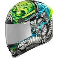 Integralhjälm Airframe Pro Outbreak Blå/Grön ICON