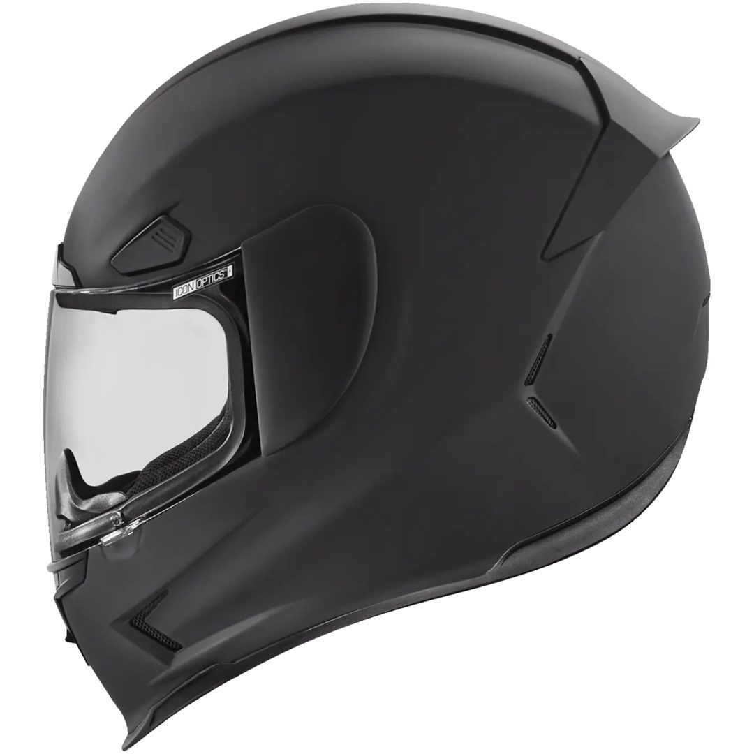 Integralhjälm Airframe Pro Solid Svart Matt ICON XS – bild 2