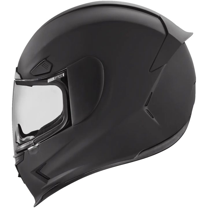 Integralhjälm Airframe Pro Solid Svart Matt ICON XS – bild 2