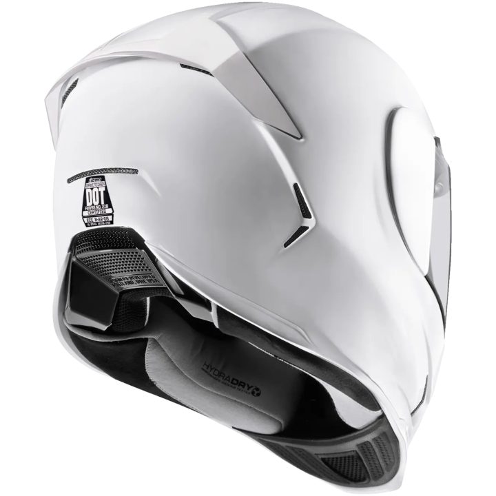 Integralhjälm Airframe Pro Solid Vit Blank ICON XS – bild 3