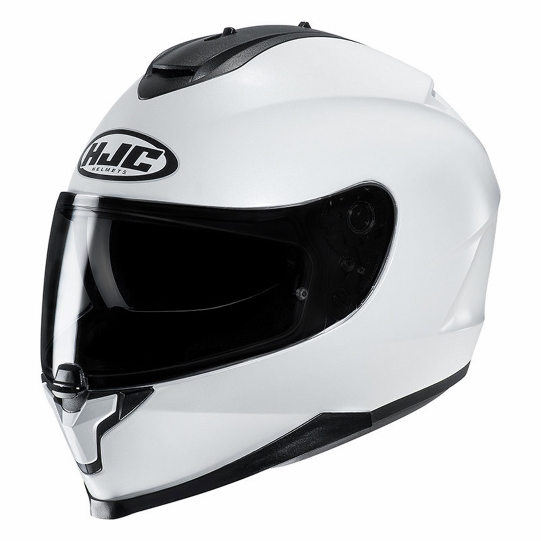 Integralhjälm C 70 Pärlvit HJC XS