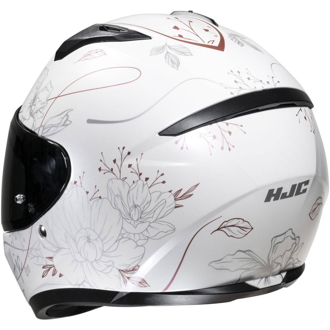 Integralhjälm C10 Epik Vit/Rosa HJC 2XS (52-53cm) – bild 4