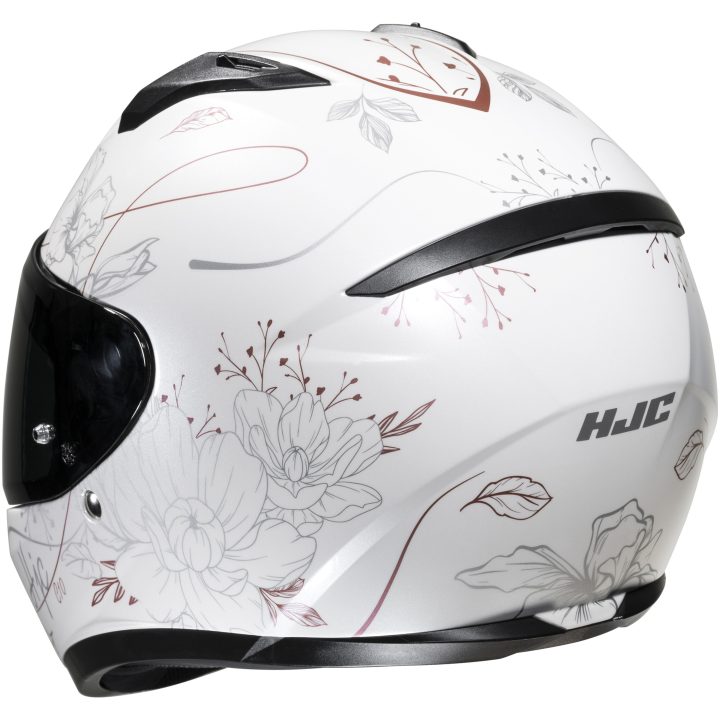 Integralhjälm C10 Epik Vit/Rosa HJC 2XS (52-53cm) – bild 4