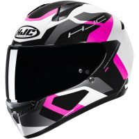 Integralhjälm C10 Tins Svart/Rosa HJC