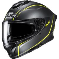 Integralhjälm C71 Quez Svart/Fluo Gul HJC