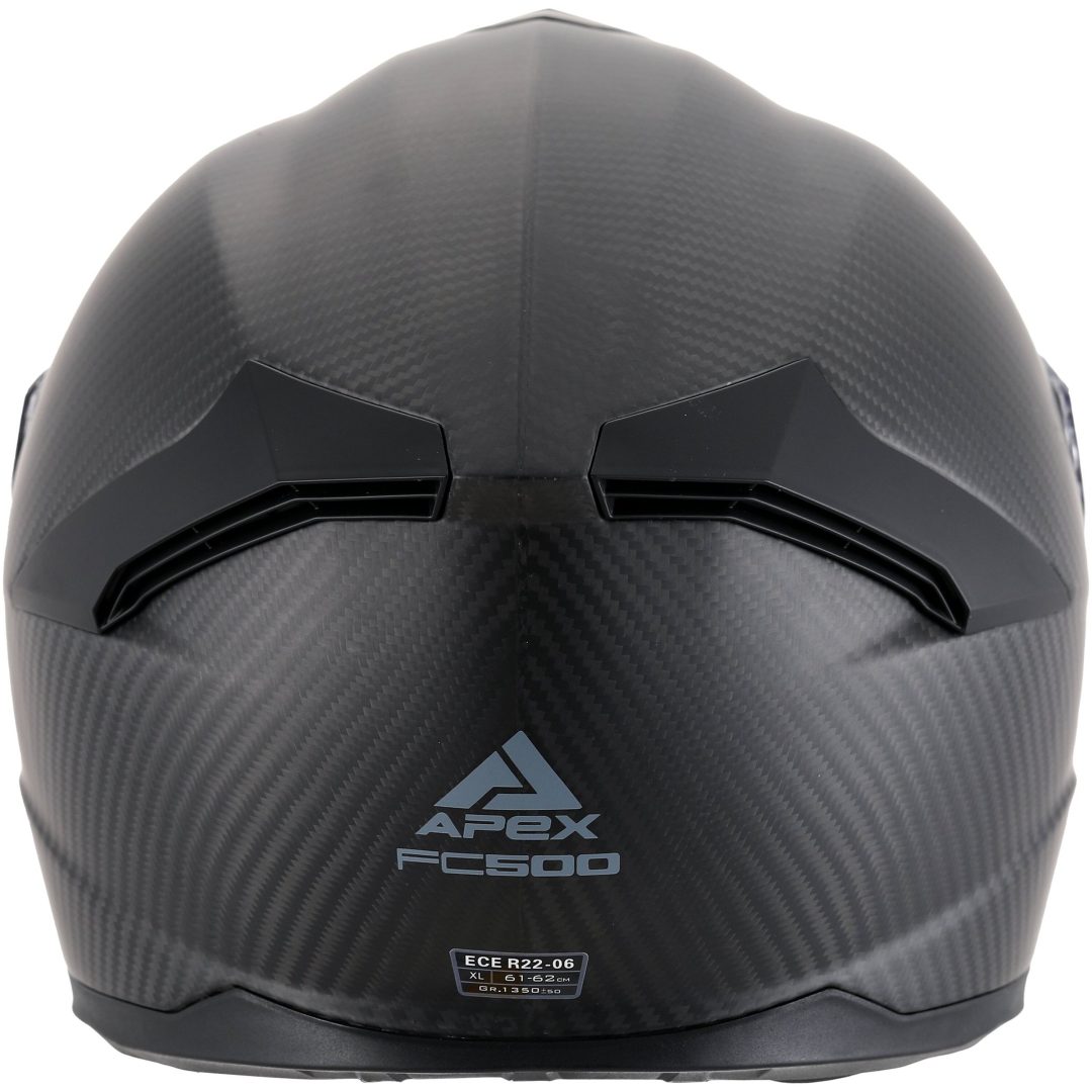 Integralhjälm Carbon Svart Matt APEX M – bild 2