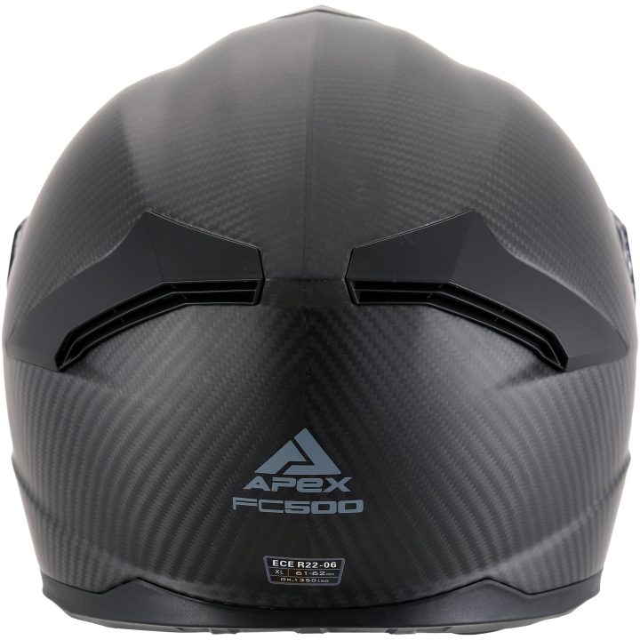 Integralhjälm Carbon Svart Matt APEX M – bild 2