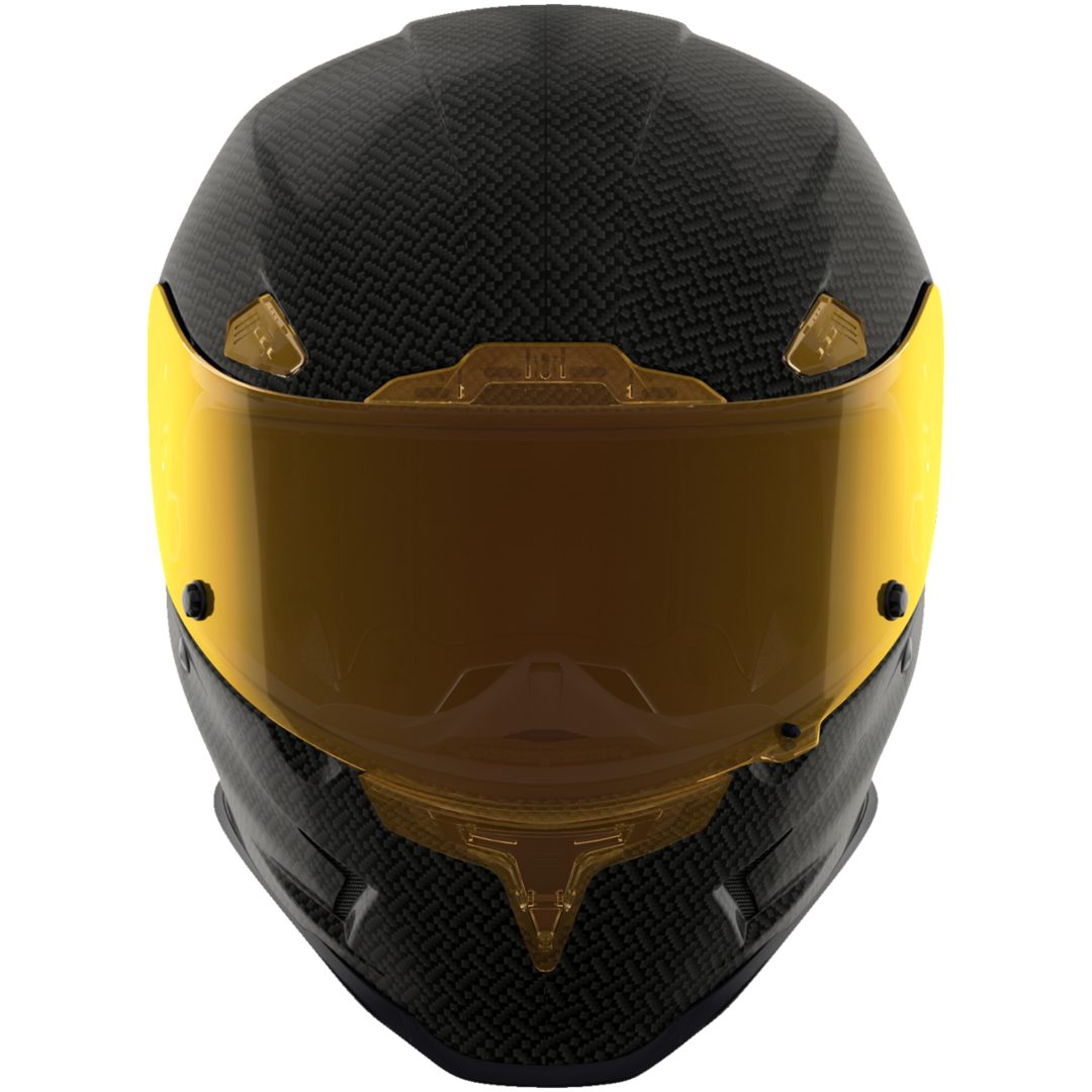 Integralhjälm Carbon Tress Gul ICON Gul – bild 6