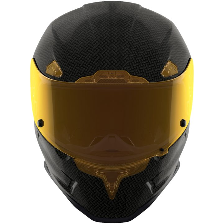Integralhjälm Carbon Tress Gul ICON Gul – bild 6