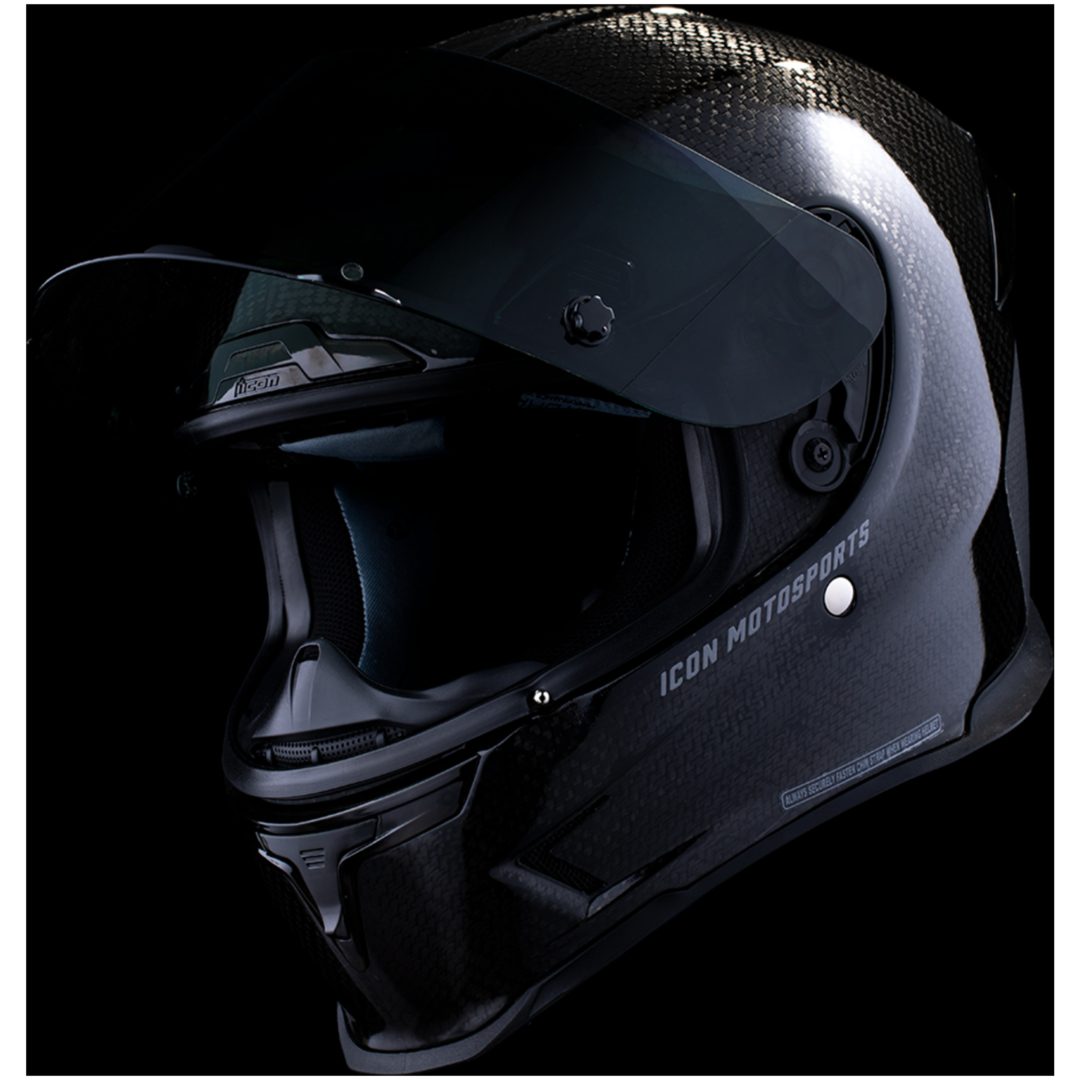 Integralhjälm Carbon Tress Svart ICON Svart – bild 6