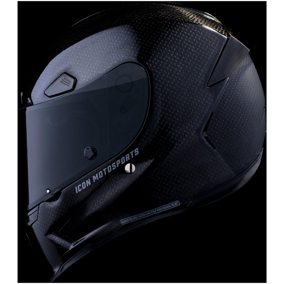Integralhjälm Carbon Tress Svart ICON Svart – bild 7