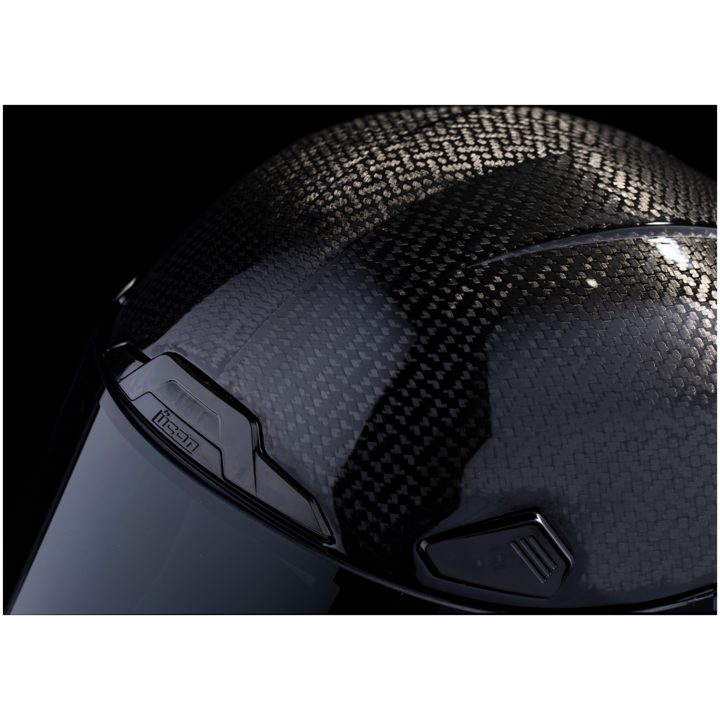 Integralhjälm Carbon Tress Svart ICON Svart – bild 10