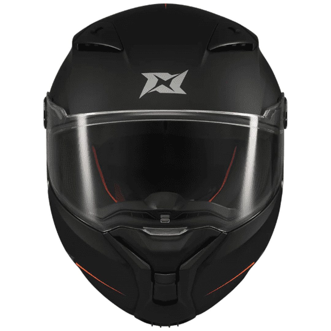 Integralhjälm Draken S Black Edition Mattsvart AXXIS XS