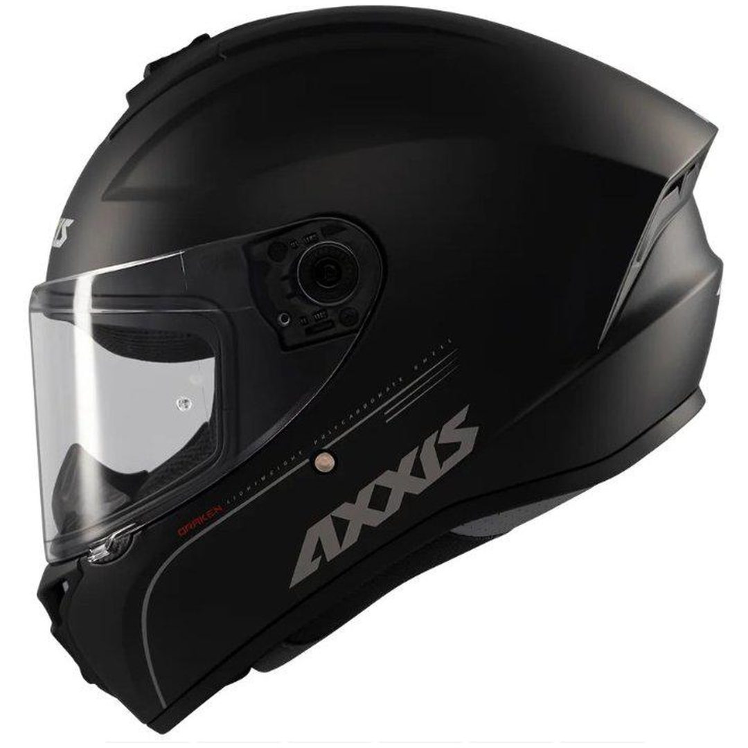 Integralhjälm Draken Svart Matt AXXIS XS – bild 2