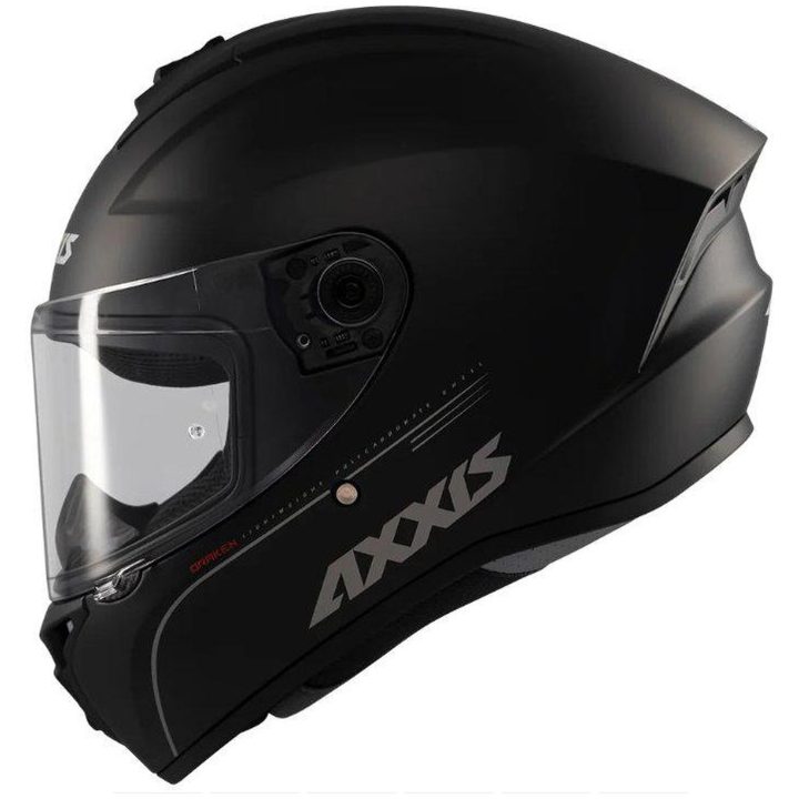 Integralhjälm Draken Svart Matt AXXIS XS – bild 2