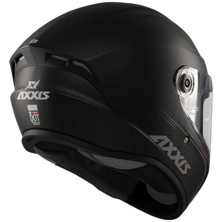 Integralhjälm Draken Svart Matt AXXIS XS – bild 4