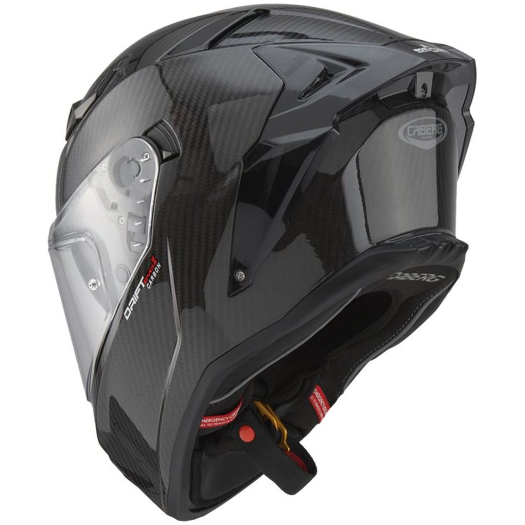 Integralhjälm Drift Evo Ii Carbon Svart Caberg Large – bild 2