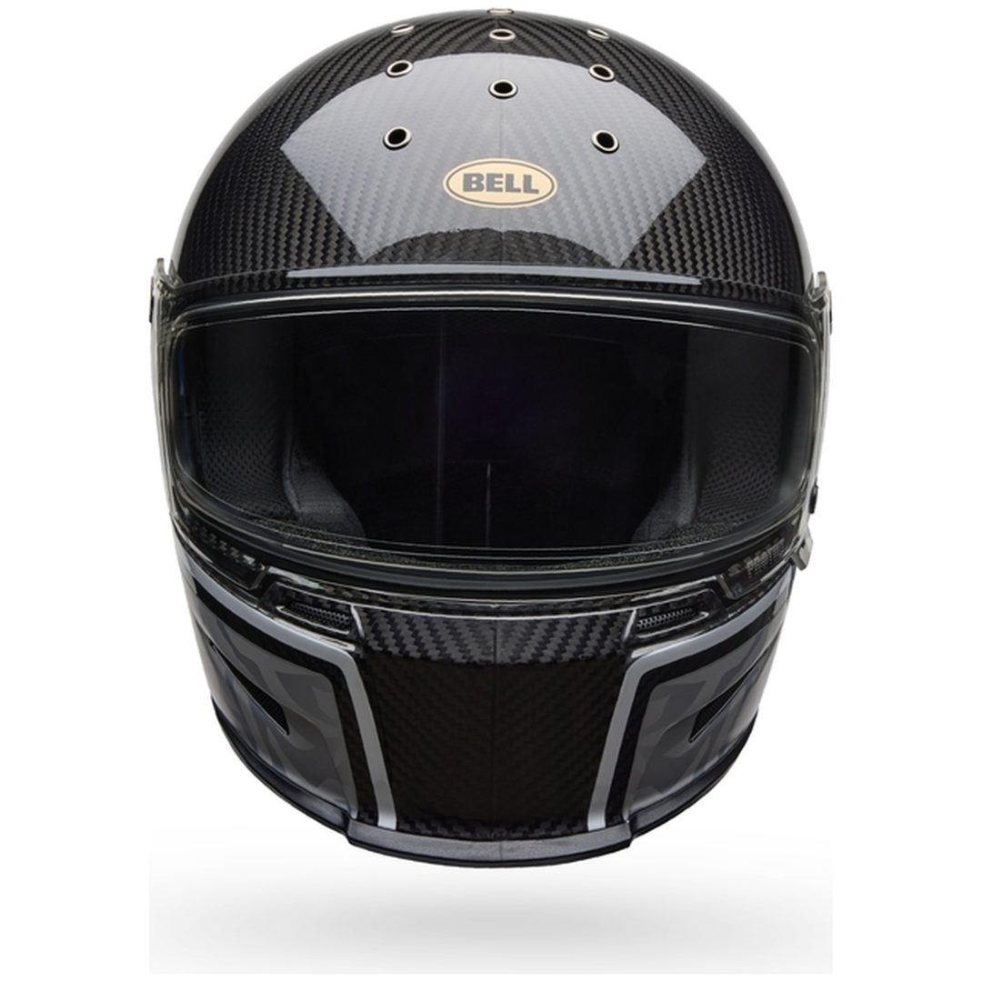 Integralhjälm Eliminator Carbon Rsd Journey Satin Glans Svart/grå BELL Small – bild 2