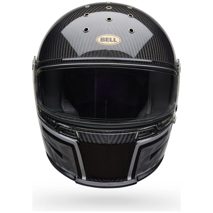 Integralhjälm Eliminator Carbon Rsd Journey Satin Glans Svart/grå BELL Small – bild 2