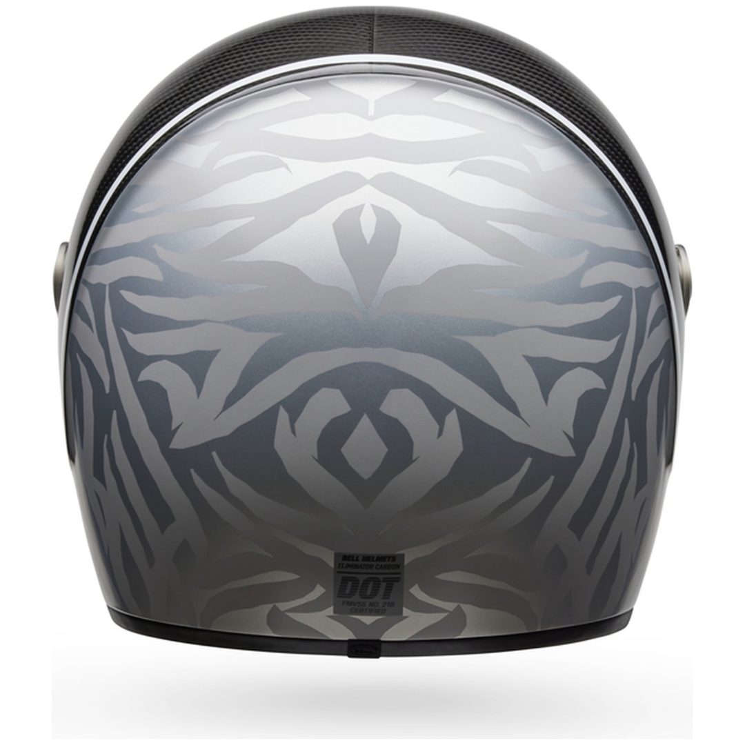 Integralhjälm Eliminator Carbon Rsd Journey Satin Glans Svart/grå BELL Small – bild 4