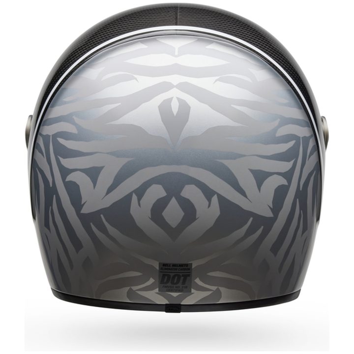 Integralhjälm Eliminator Carbon Rsd Journey Satin Glans Svart/grå BELL Small – bild 4