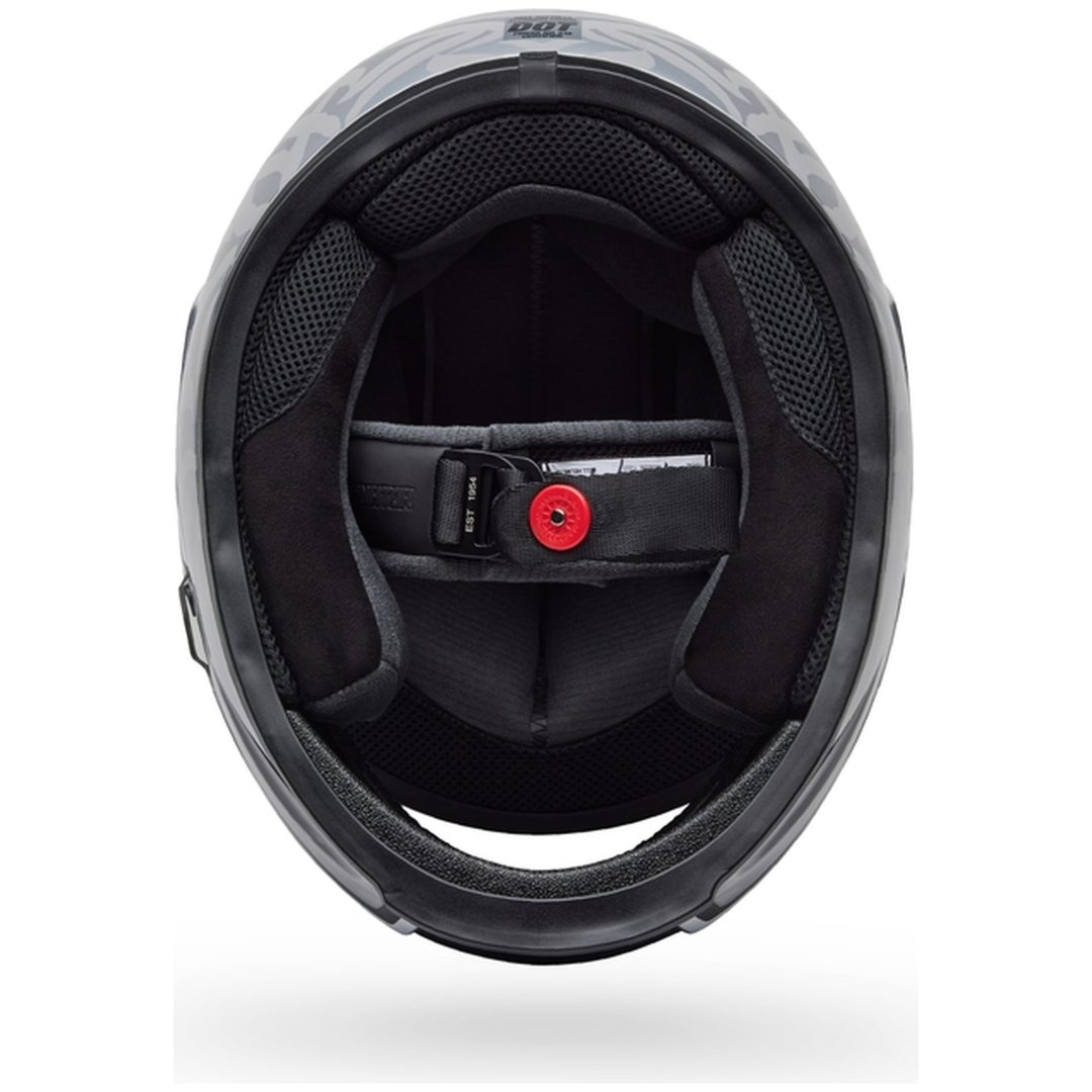 Integralhjälm Eliminator Carbon Rsd Journey Satin Glans Svart/grå BELL Small – bild 5