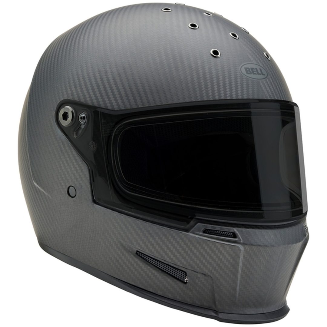 Integralhjälm Eliminator Carbon Solid Matt Svart BELL XS – bild 3