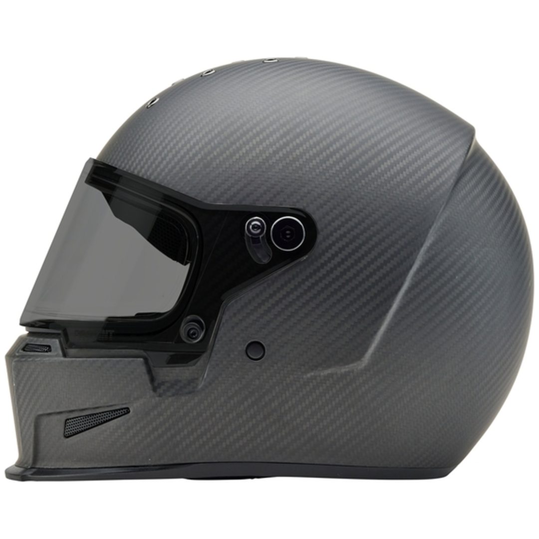 Integralhjälm Eliminator Carbon Solid Matt Svart BELL XS – bild 4