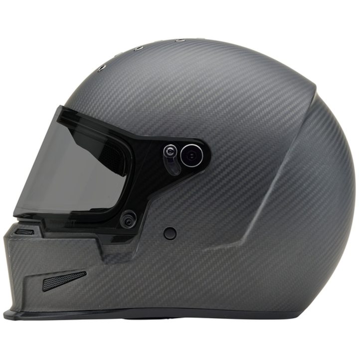 Integralhjälm Eliminator Carbon Solid Matt Svart BELL XS – bild 4