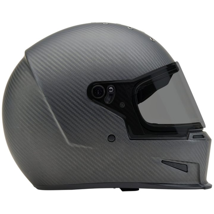Integralhjälm Eliminator Carbon Solid Matt Svart BELL XS – bild 8