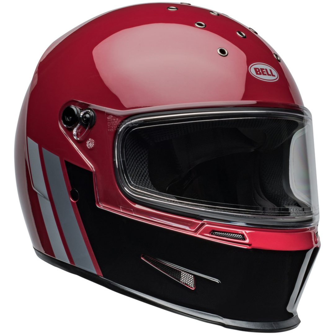Integralhjälm Eliminator Gt Glans Röd/svart BELL 2XL – bild 2