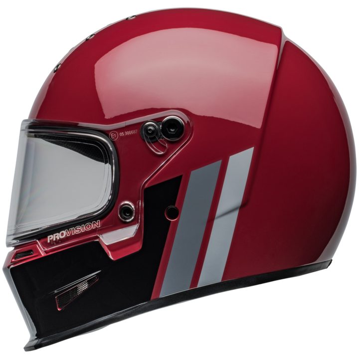 Integralhjälm Eliminator Gt Glans Röd/svart BELL 2XL – bild 4